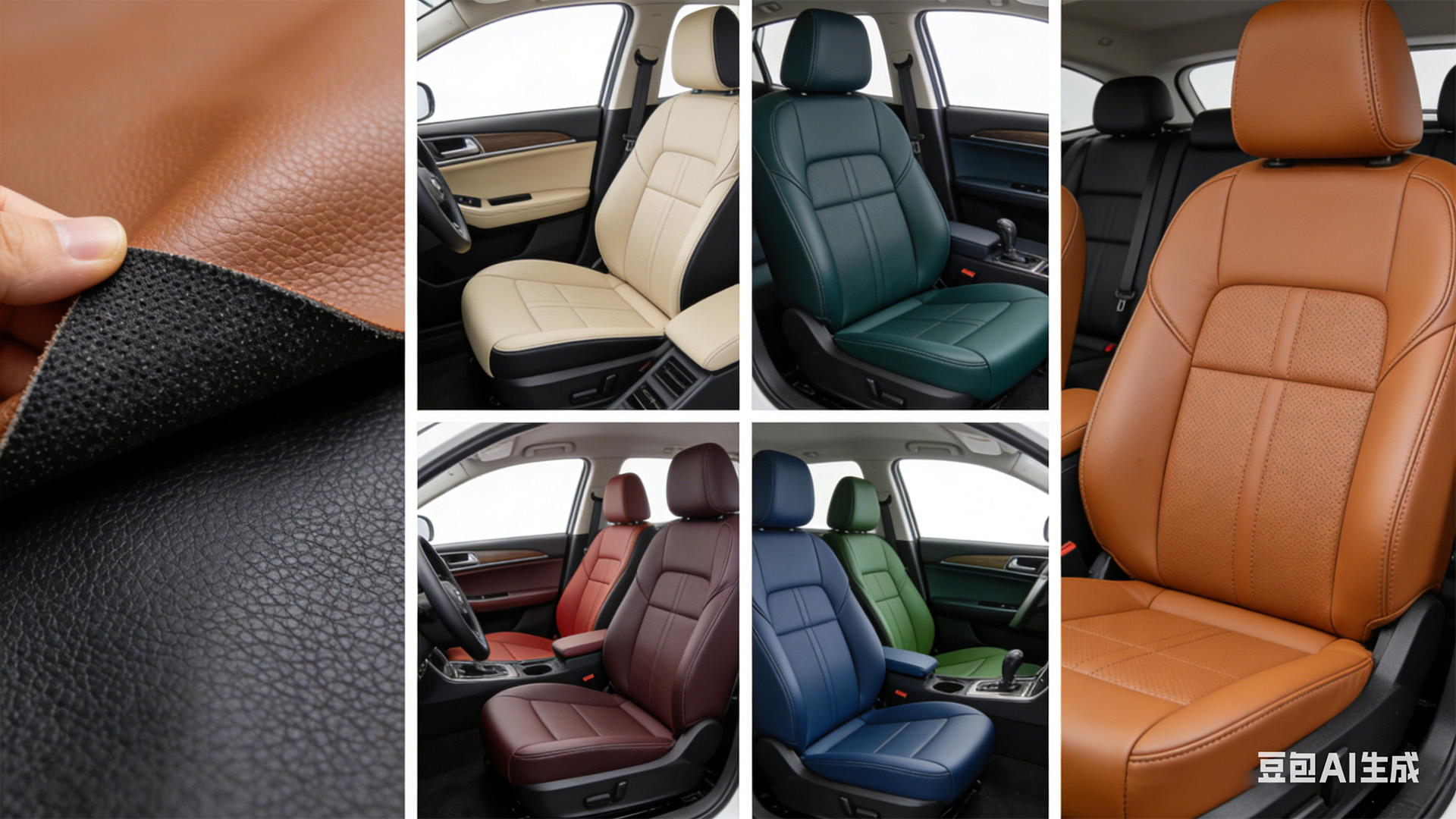 Læder til autostole og mikrofiber læder til bilinteriør