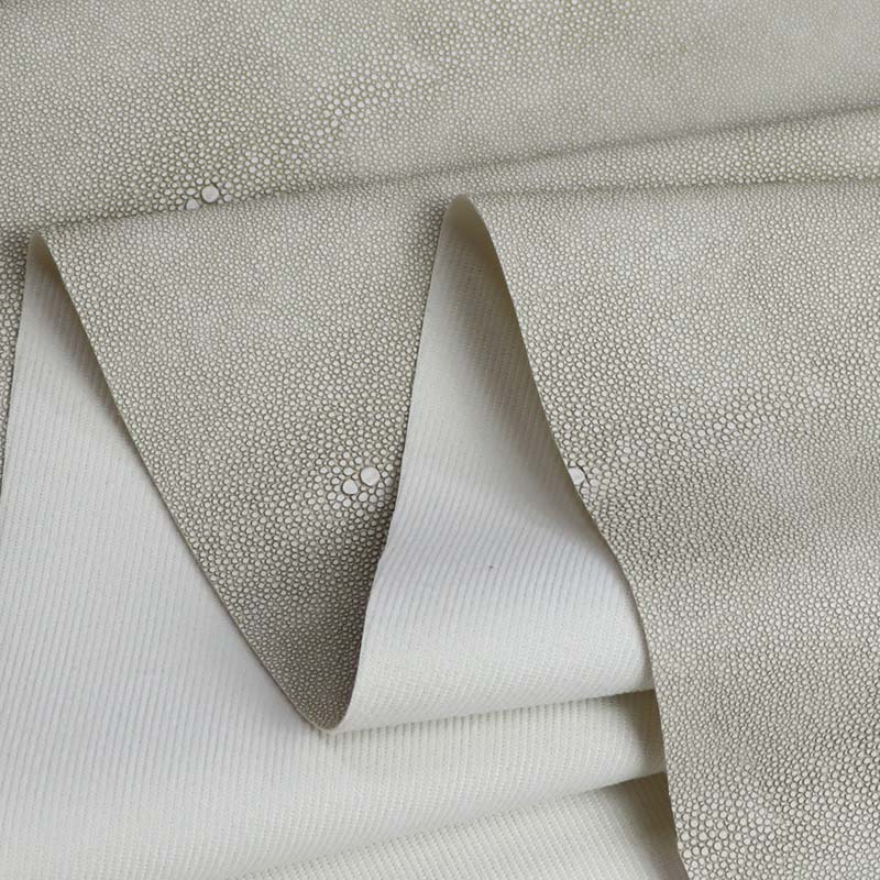 Djævelfiskskind PVC Vandtæt kunstlædersofamateriale