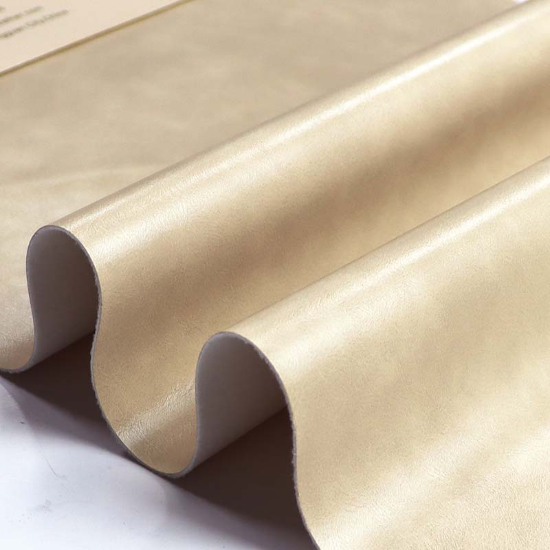 Two Tone Oiled PVC Imitation Leather Sofa Chair Fabric