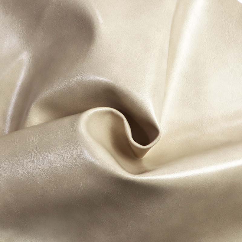 Two Tone Oiled PVC Imitation Leather Sofa Chair Fabric