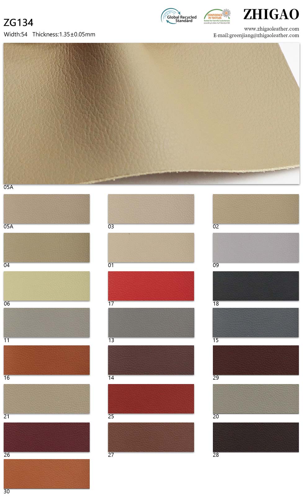 Litchi Automobile Microfiber Leather Fabric