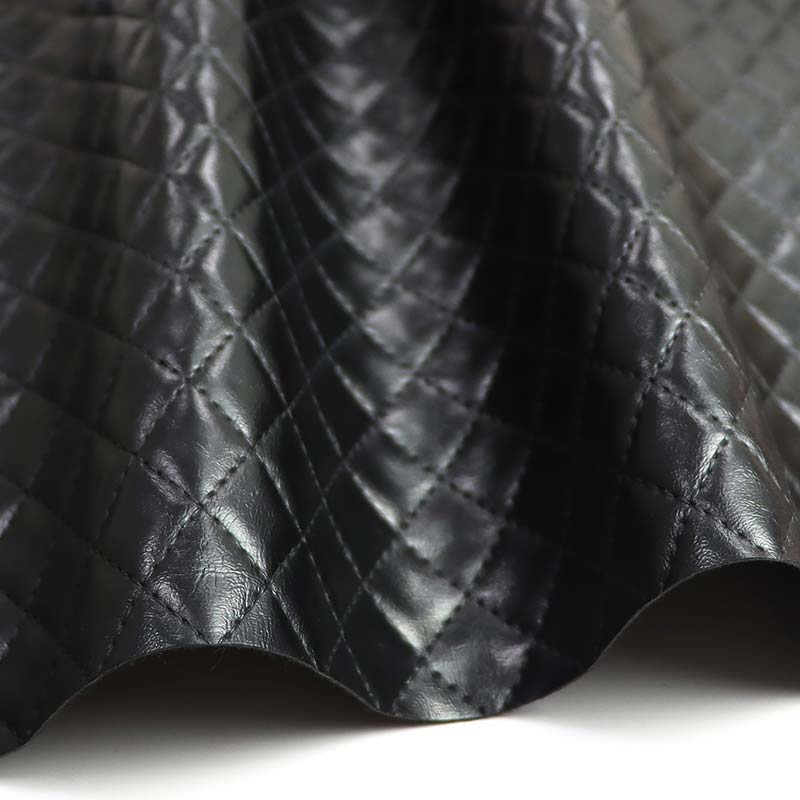Diamantmønster hjemmebetræk PVC imiteret læder