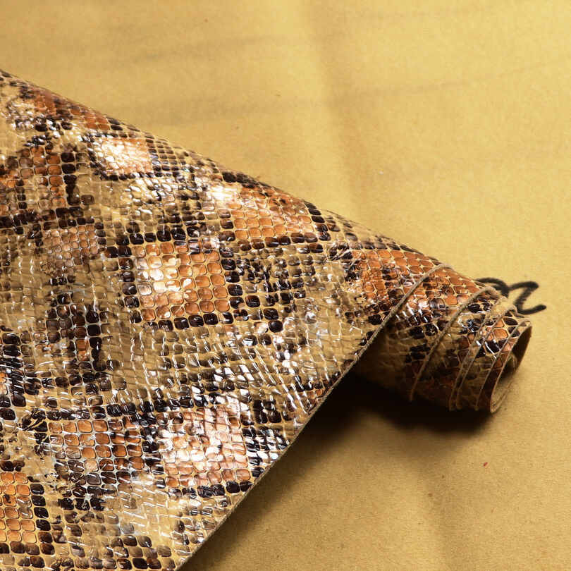 Crystal Snake Skin Sko Tasker PU imiteret læder