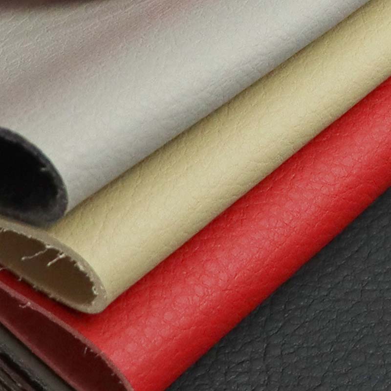 Litchi Automobil Microfiber Læderstof