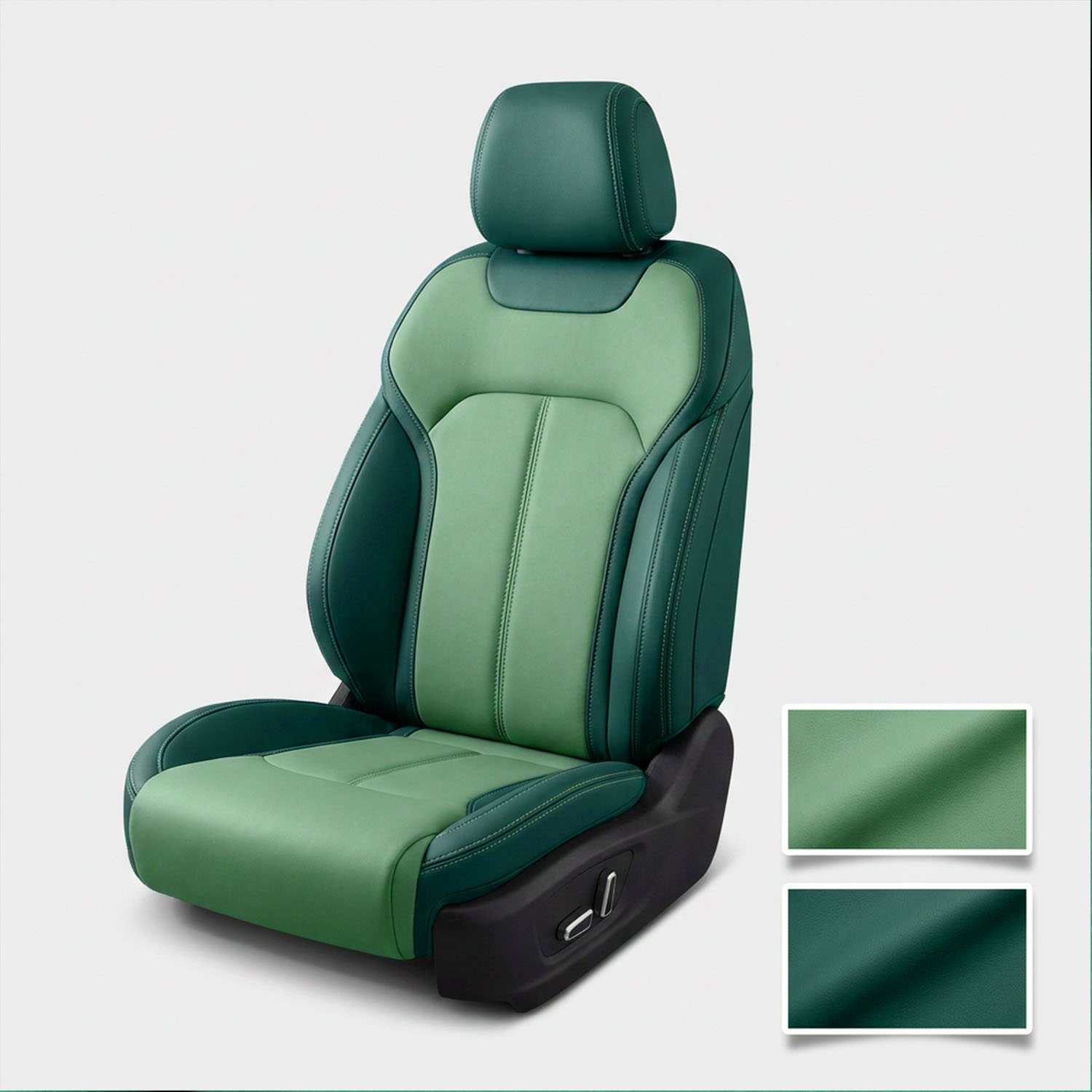 Nappa grain automotive mikrofiber læder til rat