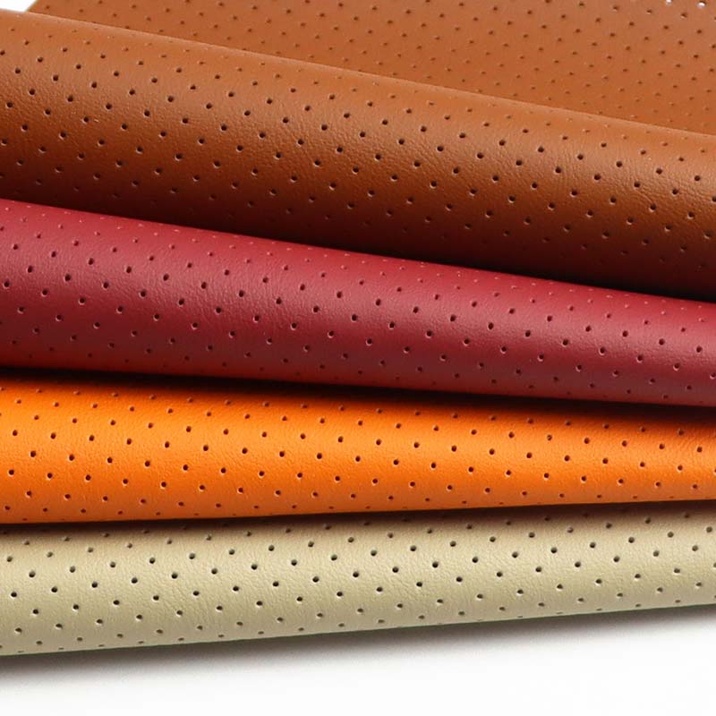 Perforeret mikrofiber læder stansning Biler Sæder Indvendig stof